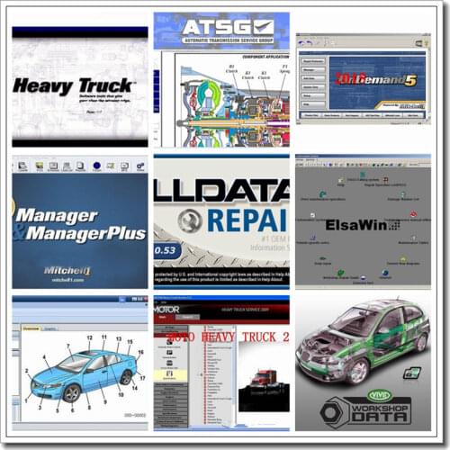 2021Alldata Auto Repair Software Alldata and mit//chell Software All data 10.53 Mit//chell OD5 2015V 1TB HDD Harddisk Vivid free