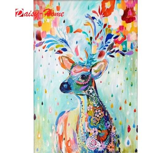 Full Square/Round Drill 5D DIY Diamond Painting "Animal Deer" 3D Diamond Embroidery Cross Stitch Home Decor Gift