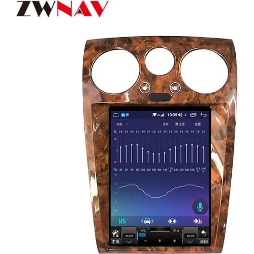 Android 10 6+128GB IPS Screen Tesla For Bentley Flying Spur For Continental Front Unit Auto Stereo Car Multimedia Player Radio