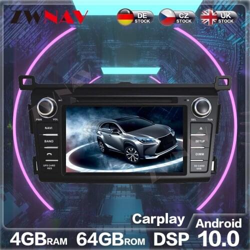 For Toyota RAV4 2013-2015 car radio PX6 IPS 4G+64G Android Car DVD Stereo Multimedia Head unit Radio GPS Navigation Audio stereo