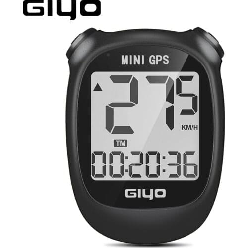 GIYO GPS Bike Computer Wireless Cycling Computer Bicycle Speedometer Odometer Waterproof Cycle Bicycle Computer for Road MTB