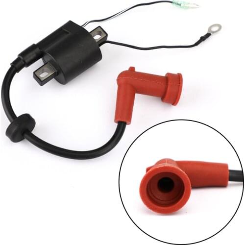 Areyourshop Outboard Engine Ignition Coil fit for Yamaha 40hp 40X E40X MHL 66T-85570-00 Motor Boat Accessories Parts