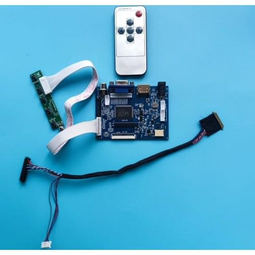 Kit for B133XW02 V2/B133XW02 V1/B133XW02 V0 1366X768 Controller Board Remote Display 2AV VGA AV Panel LED HDMI LCD Screen 40pin