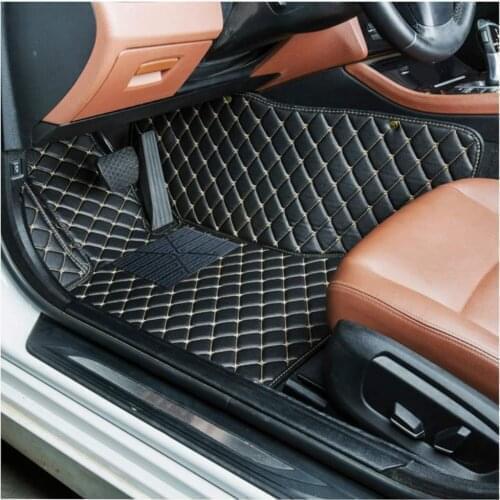 Muchkey Custom Car Floor Mats For Genesis G80 2009 2010 2011 2012 2013 2014 2015 2016 2017 Carpets Leather Rugs Auto Interior