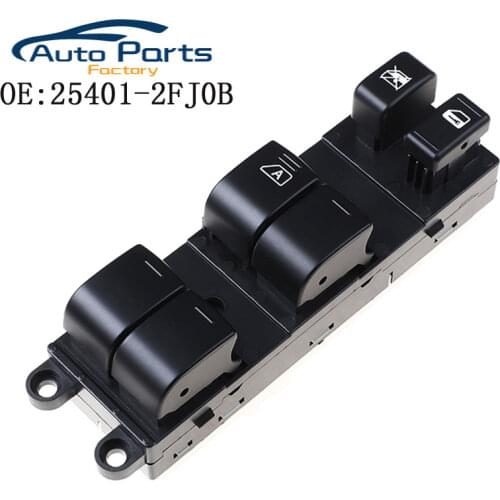 New Electric Window Master Control Switch For Nissan Venucia 25401-2FJ0B 254012FJ0B