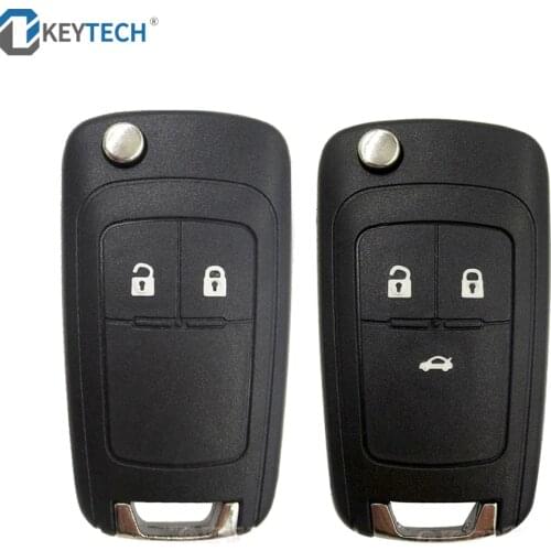 OkeyTech For Chevrolet For Vauxhall astra h j insignia g vectra c mokka zafira Replacement 2 3 Buttons Flip Folding Remote Key