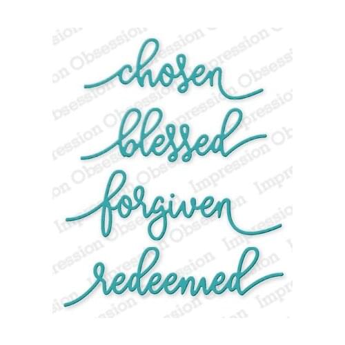 Greetings Metal Cutting Dies for Scrapbooking Steel Craft Cut Embossing Paper Card Album Stencil