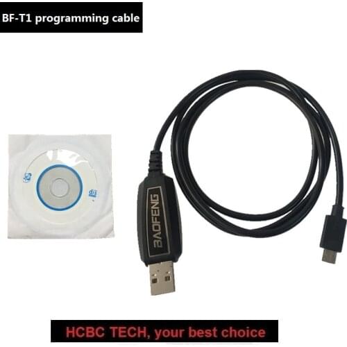 USB Programming Cable for BF-T1 Mini Radio Ham Transceiver Portable Two Way Radio