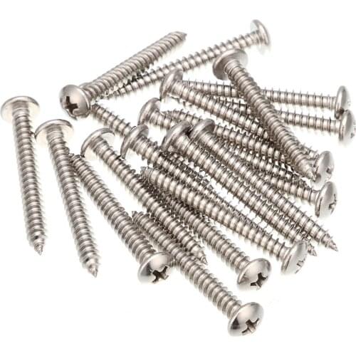 50pcs M5x40mm Iron-nickel-plated screw books Fingertight Picture books screw rivets albums butt recipes leaflet nail M5Hardware