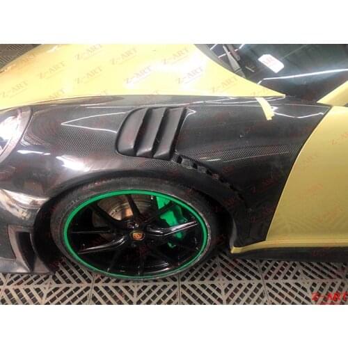 Z-ART 911 GT2 RS front fender for Porsche 911 carbon fiber front fender for 991.1 991.2 911 2012-2018 GT3 RS front fender