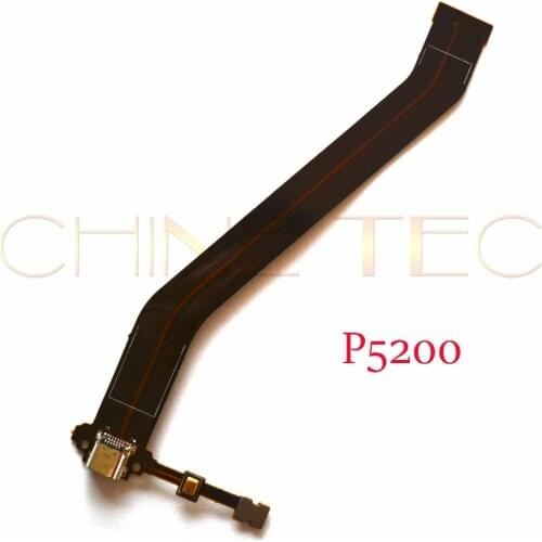 1pcs For Tab3 P5200 charging flex cable USB dock connector charger port for Samsung Galaxy Tab 3 P5210
