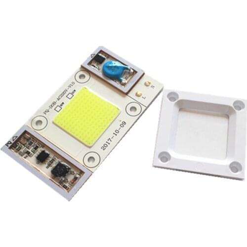 10pcs 170-285V 220V 50W Intergrated Led Modules Light Royal Blue 10000k Built In Driver Led Chip For Fishing Aquarium Lightings