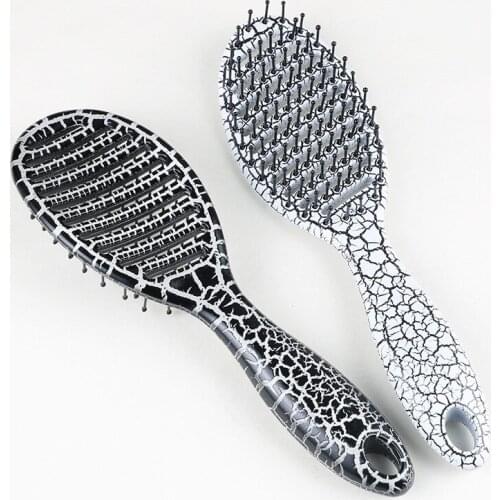 22.7cm Length Anti-static Hair Brush Handcraft Hairbrush Hairdressing Scalp Massager Hair Comb Styling Tools Health