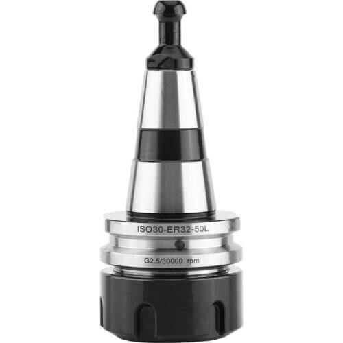 Balance Chuck ISO30 ER32 Balance Collet Lathe Chuck G2.5 30000RPM CNC Tool Holder Stainless Steel With Pull Stud Milling Lathe