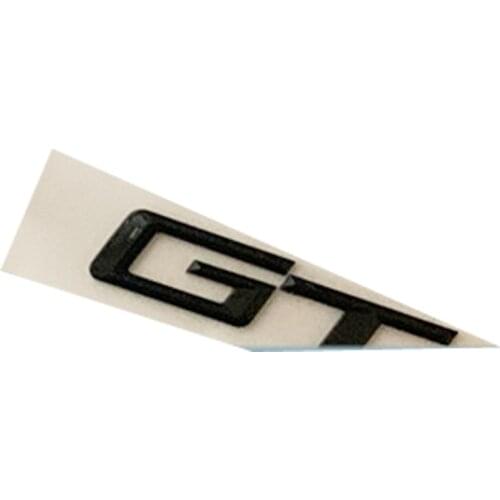 Letter Number Emblem for BMW GT Trunk Model Name Badge Car Styling Refitting Sticker Matte Black Glossy Black