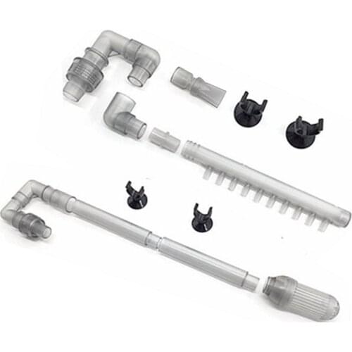 Aquarium Canister Filter Water Inflow Outflow Tube Pipe Hw602B/603B Aquatic External Filter Accessories Output Input Tube 12mm