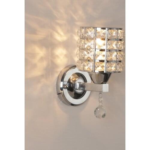 Crystal Led wall LampLiving Room Bedside Bedroom Wall Light Luxury Creative led Lamp E27 Industrial Decor Bathroom Lights