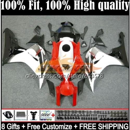 Injection Body For HONDA CBR 1000 RR CC CBR 1000RR 1000CC 49CL.43 CBR1000RR 06 07 CBR1000 RR 2006 2007 OEM Fairing lucky red