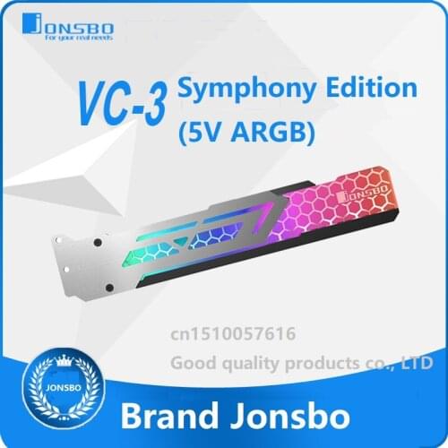JONSBO VC-3 Graphics Card Frame Light Support 5V ARGB Bracket LED Cool Light