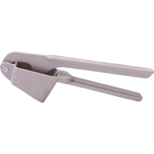 Garlic Press Crusher Stainless Steel Ginger Mincer Squeeze Easy Clean 16cm