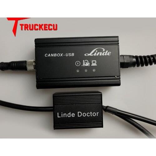 Forklift for Linde Canbox USB Doctor Diagnostic Cable Line Adapter Service Box linde pathfinder Diagnosis Interface Tool