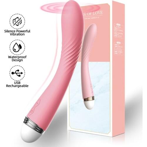 Powerful Dildo Vibrator Sex Toys For Women G-Spot Clitoris Stimulation Soft Silicone Rabbit Vibrators Female Goods for Adults