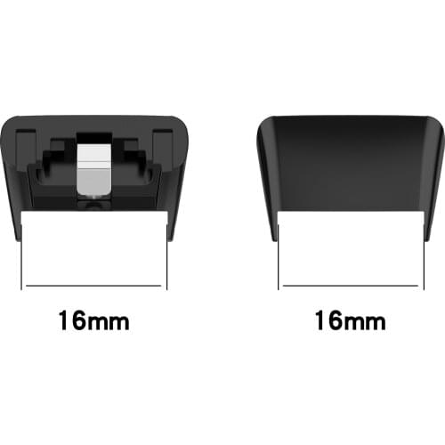 1Pair Metal Durable Watch Strap Connector Watch Band Adapter Repair Tool Supplies Replacement for Huawei Band 6 2Pcs