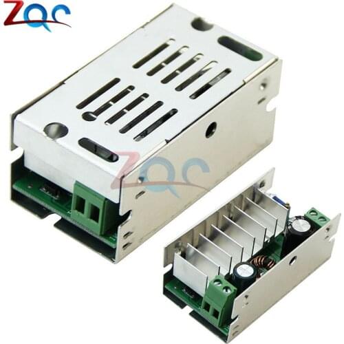 200W DC-DC Step Up Boost Converter DC 6-35V to DC 6-55V 10A Adjustable Voltage Charger Power Module with Aluminum Shell