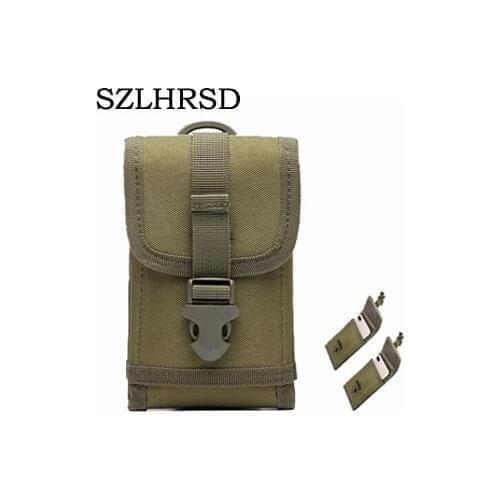 For Samsung Galaxy S21+ Note 20 Ultra S20 A52 A72 A42 A32 A22 F52 F62 A02 Note10 Lite Phone Case Cover Military Belt Pouch Bag