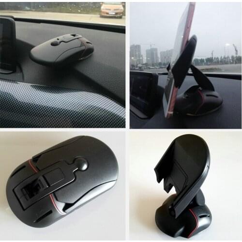 Free shipping Deformable Car Phone Holder Mouse style Car Accessories For Suzuki Vitara Escudo Swift 2015 2016