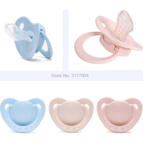 DHL 200pcs Newborn Kids Baby Dummy Nipples Food-grade Silicone Pacifier Orthodontic Soother 0-18Months