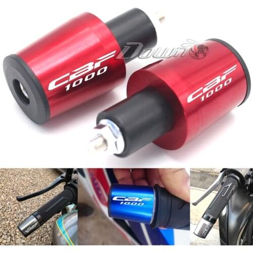 For Honda CBF1000 CBF 1000 2006 2007 2008 2009 Motorcycle Accessories 7/8'' 22MM Handlebar Grips Handle Bar Cap End Plugs