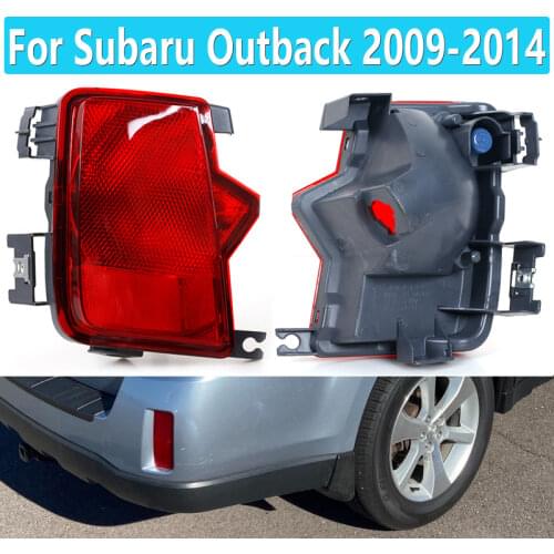 Car Rear Bumper Fog Light Rear Reflector Lamp Clearance Light For Subaru Outback 2009 2010 2011 2012 2013 2014