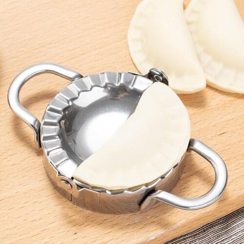 Stainless Steel Dumpling Mould DIY Lazy Must-Ravioli Making Mold Kitchen Baking Cooking Pastry Dumpling Jiaozi Maker Device
