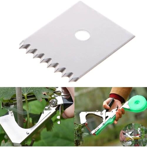 Pruning Tools Tape Cutter 10 pcs Blades Tapetool Tapener Branch Bind Stem Strap Tool Fruit Tree Machine Pack Plant Garden