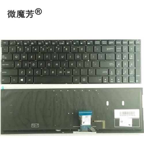 US Laptop Keyboard For ASUS Q502 Q503 Q552 Q552UB Q503UA Q504UA Q534UX Q553UB N592 Black New English Backlight