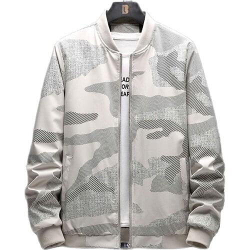 Baseball jackets Man 8XL Fashion large size Couple Clothes Spring Autumn Camouflage Loose Casual Jackets Bomber Style