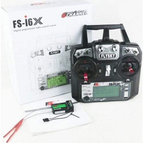 BGNing Flysky FS-i6X 2.4GHz 10CH RC Transmitter With i-BUS IA6B IA10B X6B Receiver For RC Heli Quadcopter Airplane