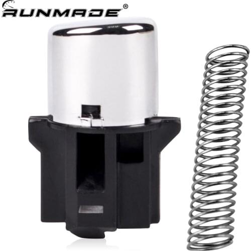 Runmade For 2003-2005 Honda Accord Automatic Shifter Handle Shift Knob Button Repair Kit with Spring 54132-SDA-A81 54133-SDA-A8
