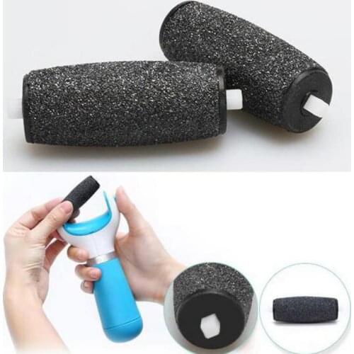 2019 Rushed 2pcs Replacements Roller Heads For Pro Pedicure Foot Care For Feet Electronic File Rollers Skin Remover Accessories