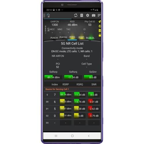 Tems&Nemo Sony Xperia 1(XZ4) tems pocket J9110,support VOLTE,4×4MIMO test phone