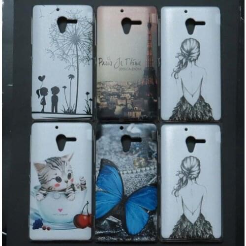 1x Retro US Flag Deer Wolf UK Tiger Girl Rabbit Eiffel Tower Hard Back case cover for Sony Xperia ZL L35H C6502 C6503 C6506