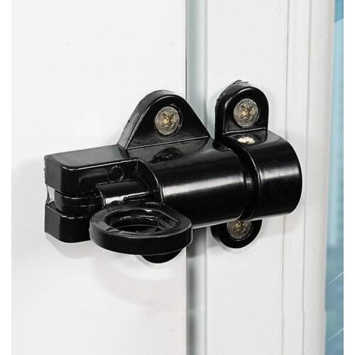 1 Set Bolt Lock Anti-rust Stable Portable Aluminum Alloy Latch Sliding Door Window Lock for Home