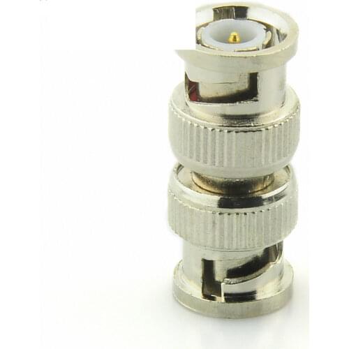 BNC Male to Male Adapter Connectors RG59 Coaxial Coupler for CCTV Camera
