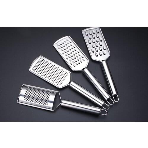 1PC Lemon Zester Cheese Grater Multi-purpose Stainless Steel Sharp Vegetable Fruit Tool Ginger Shaver Kitchen Gadgets QA 013