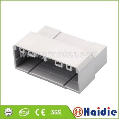 2sets 26pin Male plug of 368136-6/174516-6 auto wiring unsealed plug cable plastic car connector