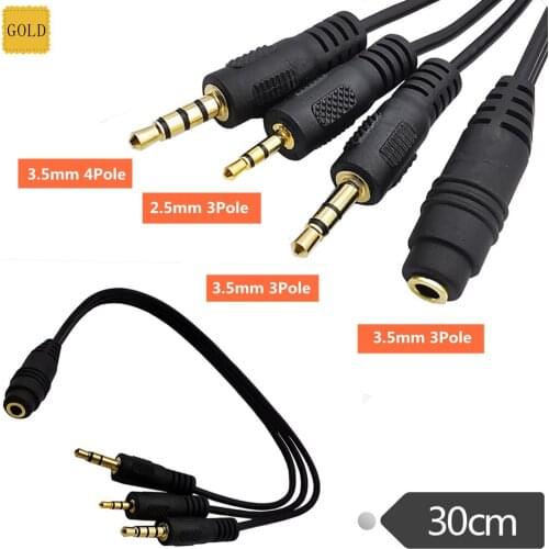 3.5mm Class 3 female to 3.5mm Class 3 male +3.5mm Class 4 male +2.5mm Class 3 male One minute three lines