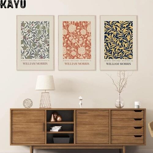 Abstract Flower Market Vintage Minimalist Wall Art Canvas Painting Nordic Posters And Prints Wall Pictures For Living Room Decor