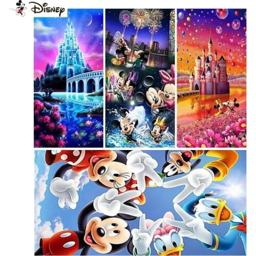 Disney Full diamond Painting "Cartoon Mickey Mouse" Resin Drill Embroidery 5D Diy Diamond Painting Handmade Cross Stitch gift