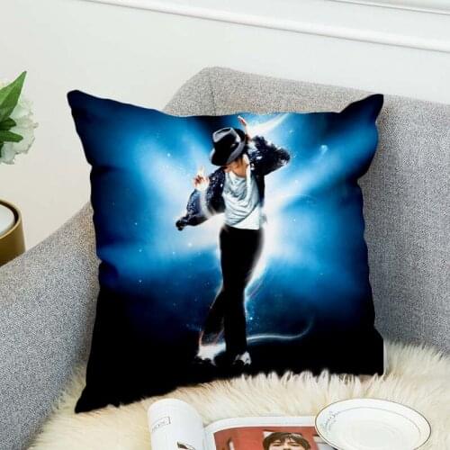 Michael Jackson Pillow Case Polyester Decorative Pillowcases Throw Pillow Cover style-4